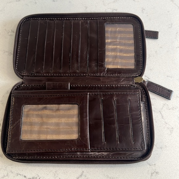 Perlina zip around wallet with removable checkbook - Picture 2 of 11